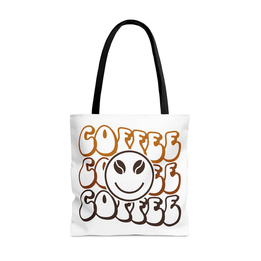 coffee coffee coffee tote bag