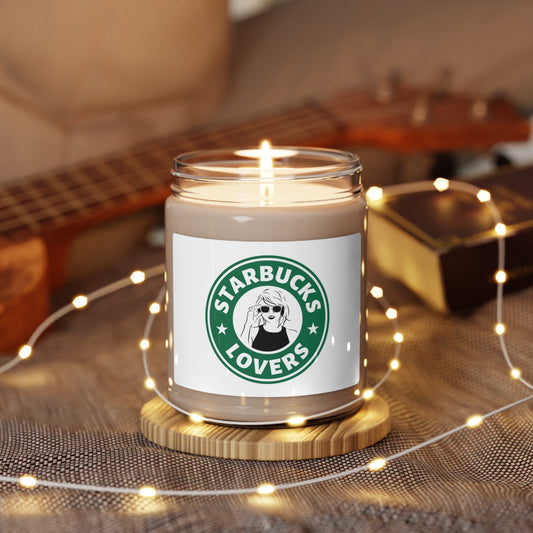 starbucks lovers soy candle
